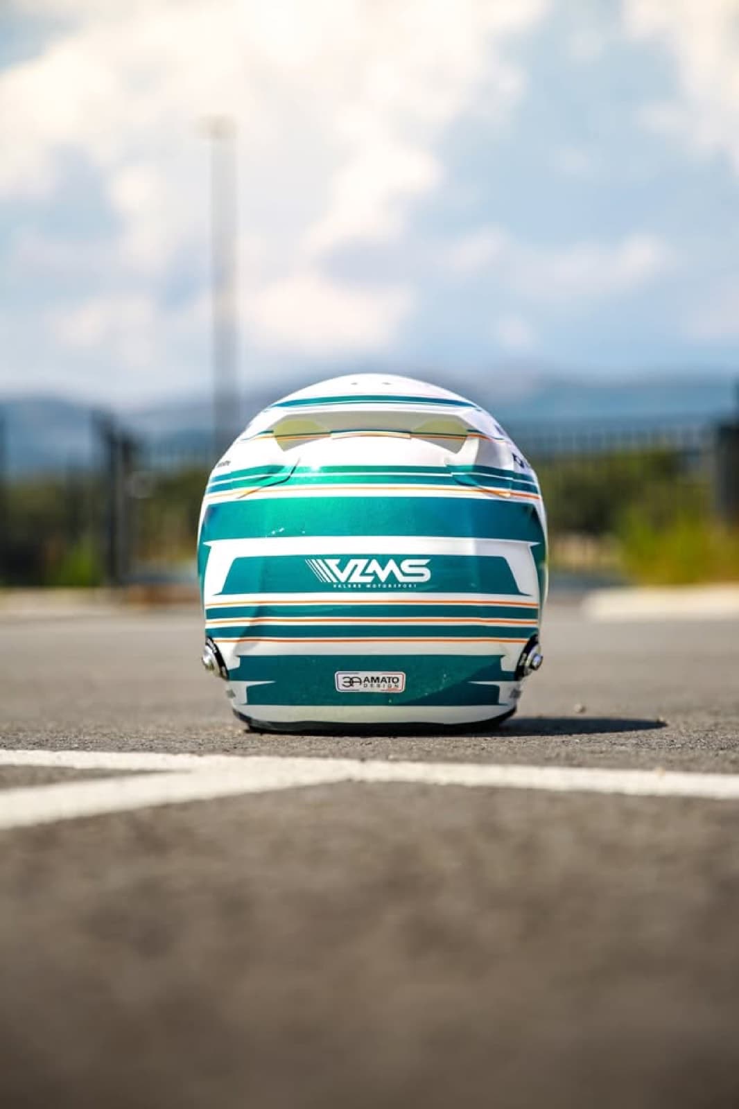 Casque Valkre, vue arrière